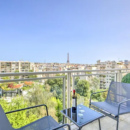 Apartment 101 Penthouse Royal A Avec Vue Imprenable Sur La Tour Eiffel