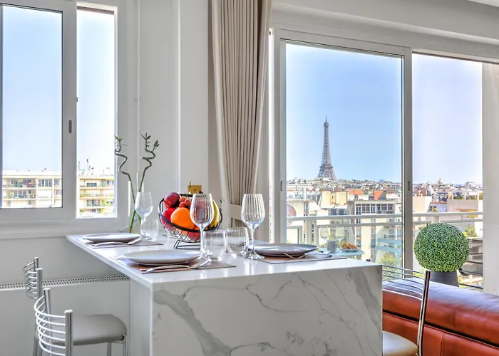 101 Penthouse Royal A Paris Avec Vue Imprenable Sur La Tour Eiffel