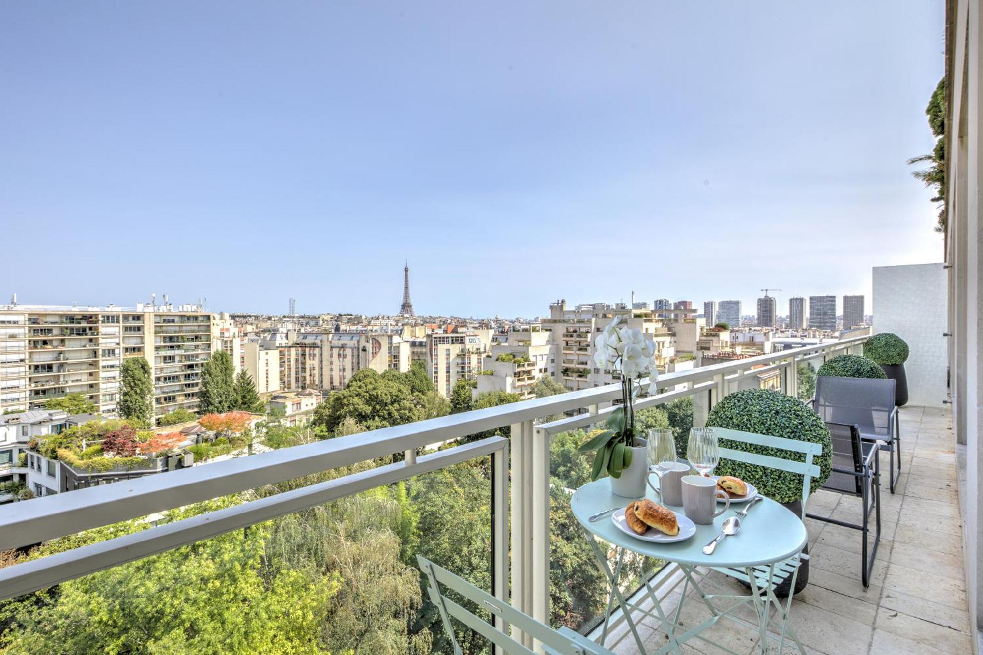 101 Penthouse Royal A Avec Vue Imprenable Sur La Tour Eiffel * Parigi